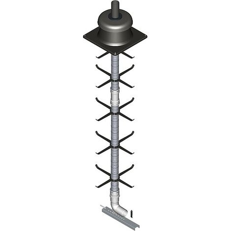 Viessmann Basispaket Schacht (flexibel), Ø 60 mm, Kunststoff (PPs, Typ B) - 7248206