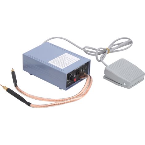 5000W Battery Spot Welder Kit, Portable Adjustable Spot Welder, for DIY 18650 Battery Welding with 0.2mm Nickel Strip (ships with built-in battery), AC100-240V European plug. (1/5)