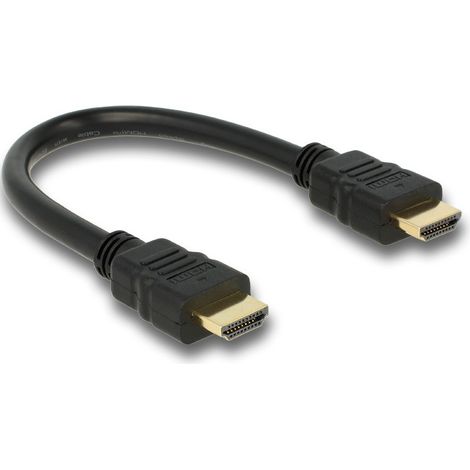 DeLOCK HDMI haute vitesse avec Ethernet - Câble HDMI A mâle HDMI A mâle (1/3)