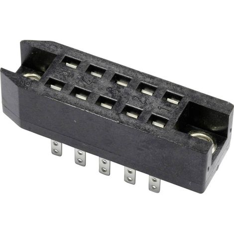 Conector de borde telegärtner j00041a0905 20 pines 2 filas