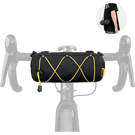 Fahrradlenkertasche mit Schultergurt für Rennrad, Mountainbike und Reise (1/5)