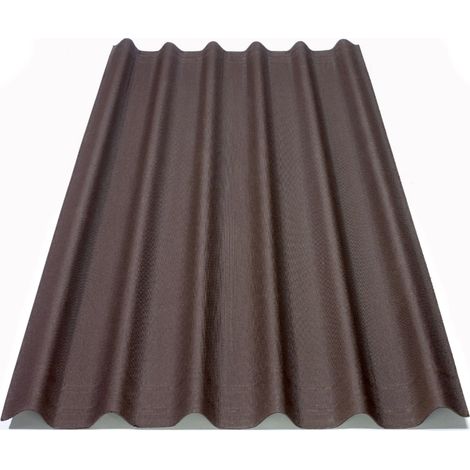 Easyfix Corrugated Bitumen Sheet Brown 2m x 820mm