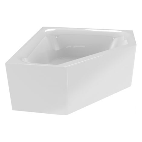 Baignoire d'angle acrylique RIHO AUSTIN Plug&Play 145x145cm (1/3)