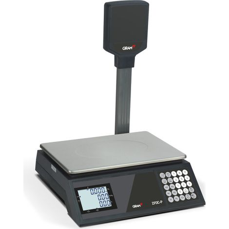 Balance avec colonne - 30 kg - ZFOC-30P RS - Gram (1/2)