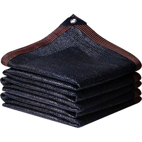 Filet D'ombrage pour Serre, 40% Noir Voile Ombrage Ajourée Tissu D'ombrage Pare-Soleil Tissu avec Oeillets, pour La Couverture Végétale Jardin Pergola Patio(4-PIN,2x2m) (1/5)