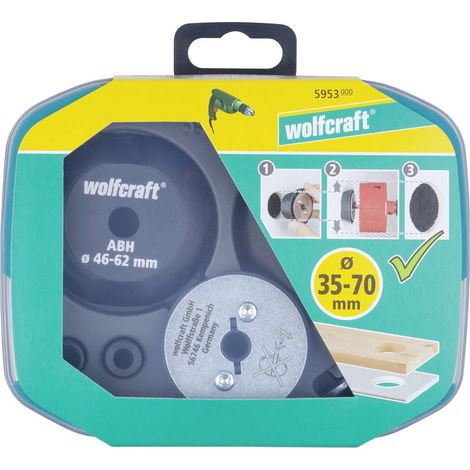Wolfcraft 5953000 Aiuto per la foratura 7 parti 1 pz. (1/5)