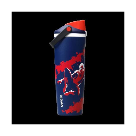 Bouteille d'eau Owal exclusivité Urban Outfitters, avec système d'attache FreeSip Spider-Man