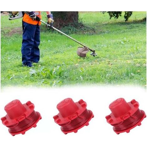 3 Bobines De rechange pour débroussailleuse Einhell GE-CT 36/30 LI E SOLO, AGILLO 36/255 BL, AGILLO 18/200 3405096 (1/5)