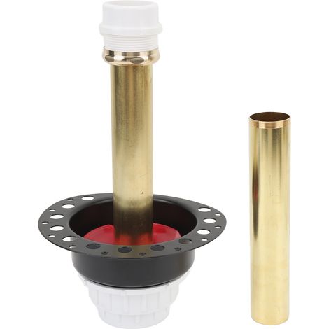 Kit de vidange pour baignoire îlot avec adaptateur ABS et tuyau en laiton pour baignoire îlot ou sur pied (1/5)