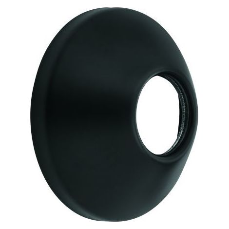 GROHE Rosette 02210, für S-Anschluss, Ø 70 mm, 2 Stück, matt black, 02210243M (1/2)