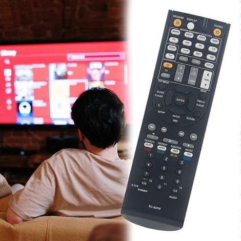 Télécommande de remplacement RC837M facile à utiliser pour vidéo RC837M TX-NR616 (1/4)