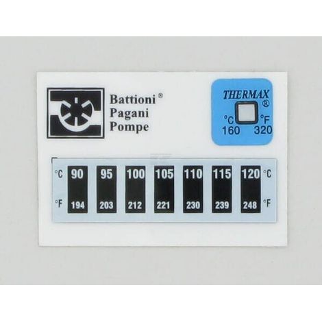Etiqueta t茅rmica B.P. BATTIONI PAGANI CM59