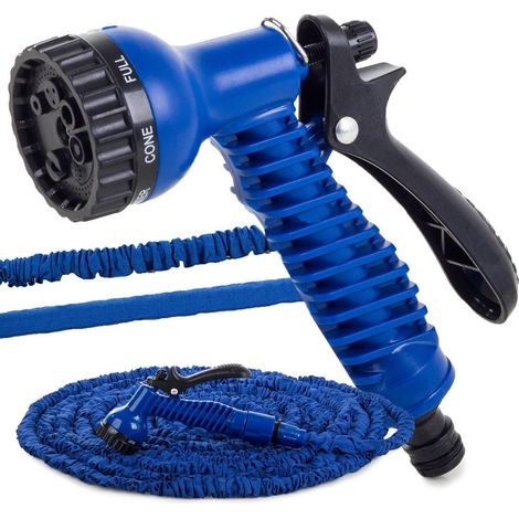 Tuyau d'arrosage extensible 10 m - 30 m avec pistolet (1/5)