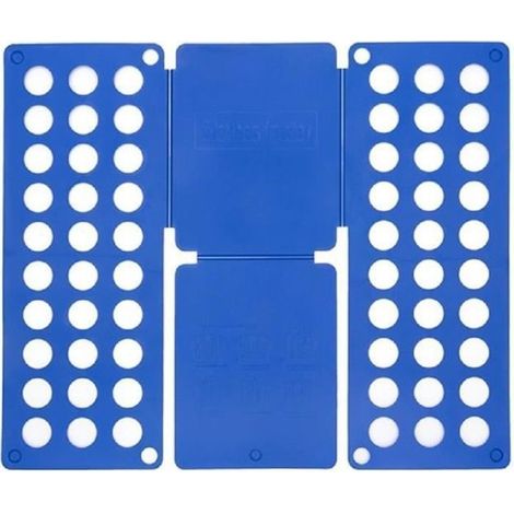 Plieur de vêtements , planche a plier , pliage linge adulte , antistatique bleu (1/2)