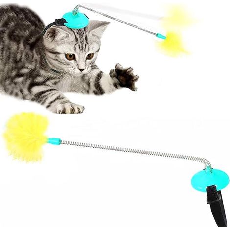Katzenfänger mit Feder