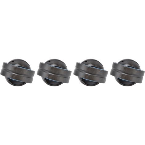 Lot de 4 rotules à tête sphérique GE25ES-2RS acier au chrome haute teneur en carbone pour machines hydrauliques et engins de chantier (1/5)