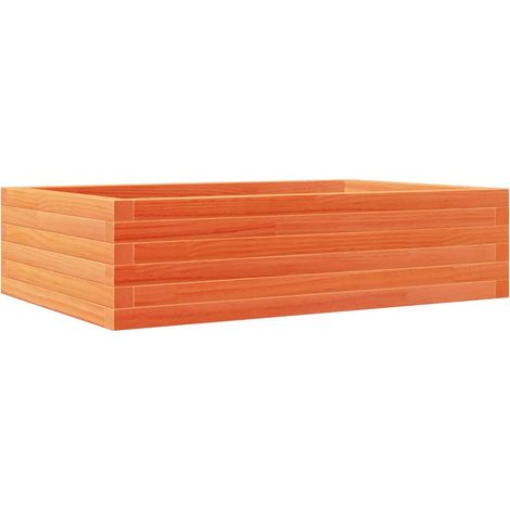 Maison Exclusive - Fioriera Giardino Marrone Cera 90x60x23 cm Legno Massello Pino