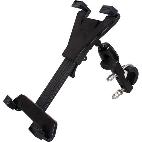 Fahrrad-Tablet-Halterung, kompatibel mit 7- bis 10-Zoll-Tablets (iOS, Galaxy Tab usw.) und Rohren mit einem Durchmesser von 20 bis 40 mm. (1/5)