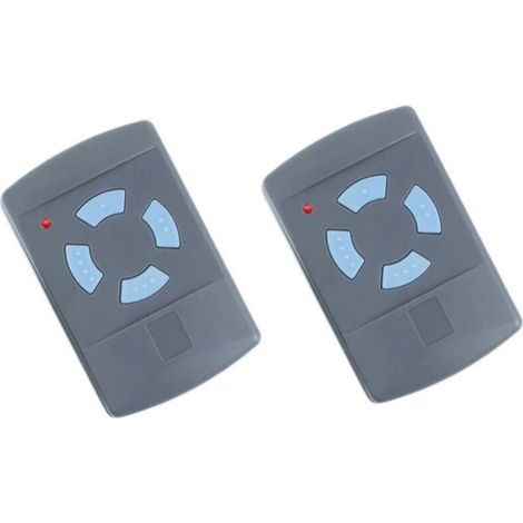 2-pack Sdre HSM4 868 MHz garage remote control with 4 buttons, blue color, replaces Hörmann 868 MHz transmitter HS4 HSM2 HSP4 868 HS1 868 Tubauto HSM4 868 Tubauto HS4 868 frequency