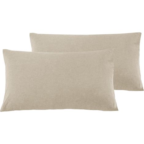 Taie Oreiller 50x70 Coton - Apricot (1/5)