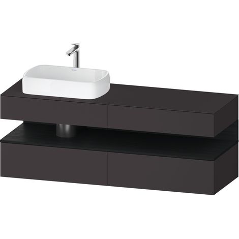 Duravit Collection One Meuble sous-vasque sur console, 2 tiroirs, (1/2)