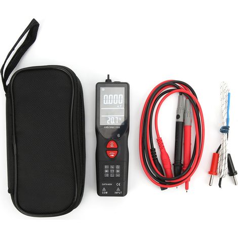 Multimètre intelligent numérique double mode, testeur de tension CA/CC, détecteur portable multifonction avec écran digital (1/5)