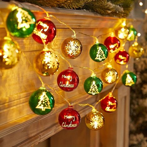 Ensemble de décorations de Noël : guirlandes lumineuses LED, étoiles brillantes, boules à suspendre et ornements pour sapin de Noël - Fournisseur en gros, Noël (1/5)