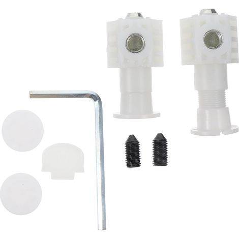 Boulons pour Réservoir de Toilettes Joint, Nylon et Fer, 1 Set (1/5)