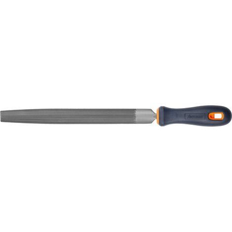 DICK Halbrundfeile mit GARANT 2K-Heft Hieb 2, Länge ohne Angel: 250 mm