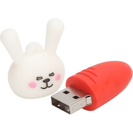 Clé USB 32GB en Forme de Lapin, USB 2.0 pour Transfert de Fichiers, Compatible PC et Mac (1/5)