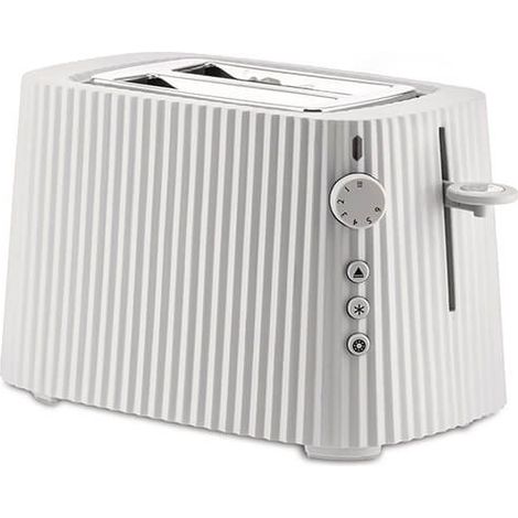 Alessi Plisse 2 Slice Toaster White