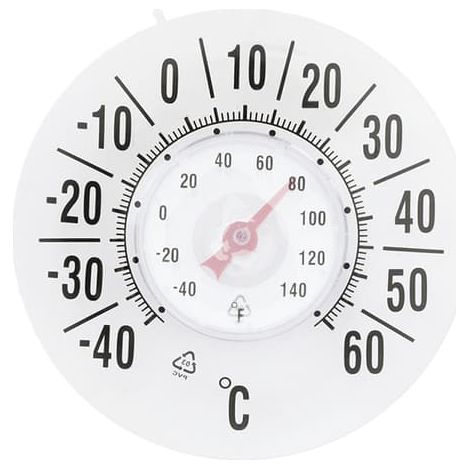 Thermomètre à ventouse, thermomètre de fenêtre intérieur/extérieur (1/3)
