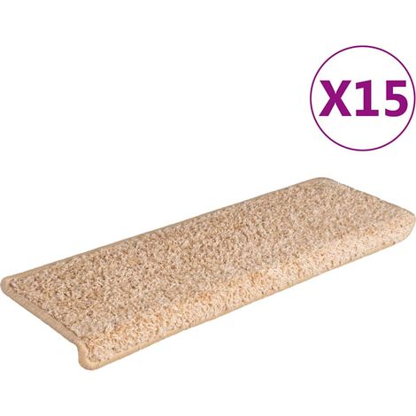 Maison Exclusive - Stufenmatten 15 Stk. 65x21x4 cm Gold Rechtecki (1/5)