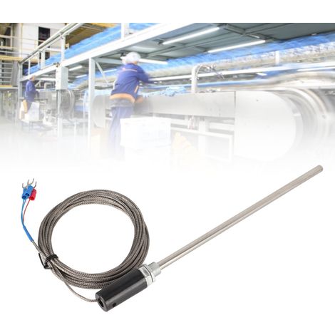 BERM M12 PT100 Thermoelement-Sonde, Temperatursensor, 200 mm, 5 m (1/5)