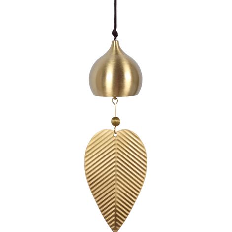 Cloche à Vent Japonaise Carillon Vintage en Cuivre Carillons Éoliens Décoratifs D extérieur Décoratifs Suspendus pour Allée Patio (1/4)