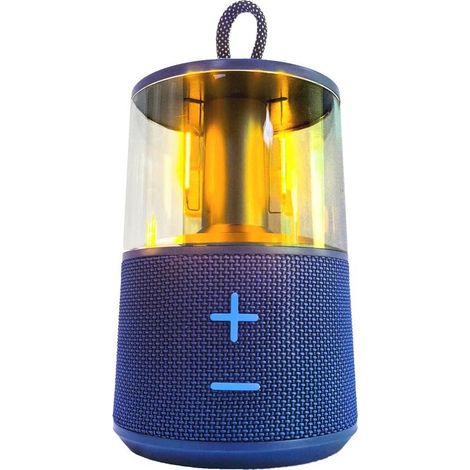 Lampe de Camping LED Rechargeable Portable avec Haut-parleur Bluetooth, Ampoule LED Vintage pour Tente (1/5)