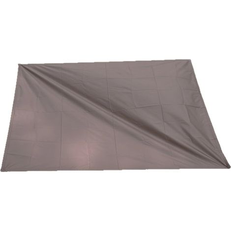 Toile d'ombrage rectangulaire 4 x 4 m pour terrasse, piscine ou jardin, couleur café - Polyester 210D imperméable et anti-UV (1/3)