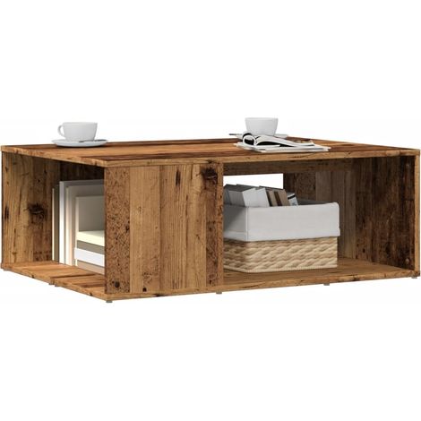 Couchtisch Altholz-Optik 90x67x33 cm Holzwerkstoff