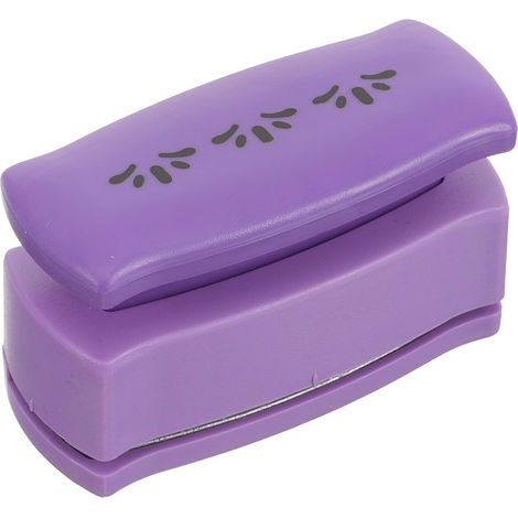 paper punch with edge friendly design time saving and random
