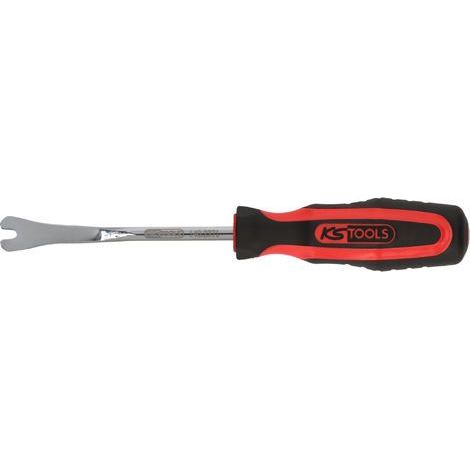 Kstools – Extracteur de clips court 245 mm – Ouverture 4 mm – Acier à outils spécial – Poignée bimatière ergonomique (1/5)