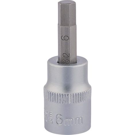 Draper 16284 - Chiave a bussola con attacco quadro da 3/8" con punta esagonale, 6 mm