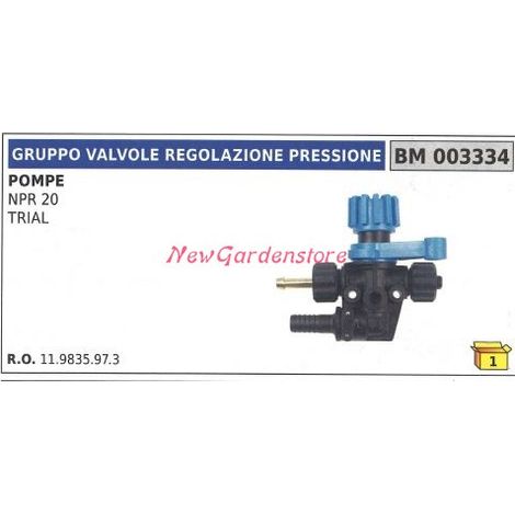 UNIVERSAL-Druckregelventil für Bertolini-Pumpe NPR 20 003334