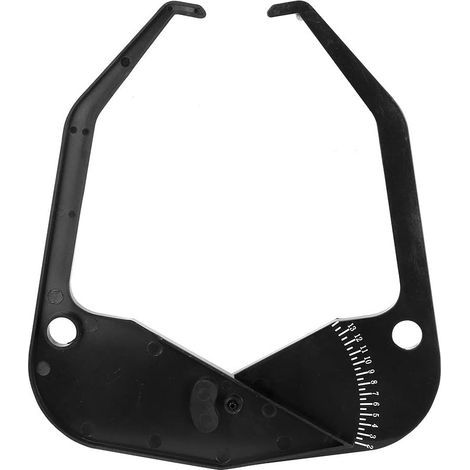 Jante largeur étrier outil de mesure équilibreur de pneu largeur de jante étrier Inrument d'équilibre roue pneu équilibreur jante pneu équilibrage (1/5)