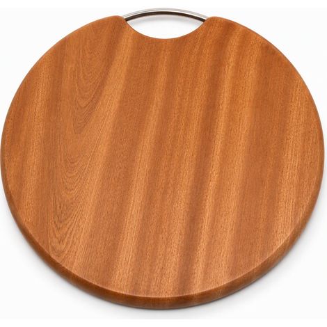 planche à découper 33 x 33 cm en bois et bambou pour la maison (1/5)