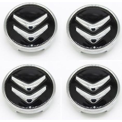 enjoliveurs pour Citroën C2 C4 LC5, 60 mm, cache-moyeu, logo de centre de jante, étanches, accessoire (1/4)