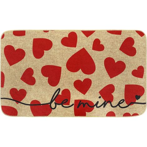 Tapis D'Entrée Extérieur - Non Glissant - En Plastique - Pour Décoration De Fêtes Et Accueil - 30 X 20 Cm - 1 Pièce (1/5)