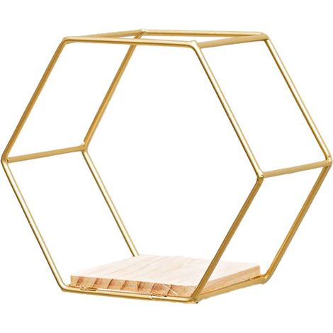 Schwebendes Wandregal – 18 mm MDF-Holz – Maximale Traglast 5 kg – Für Schlafzimmer, Wohnzimmer, Büro – 60 x 20 x 12 cm – 1 Stück (1/5)