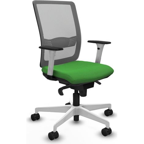 Chaise de bureau piqueras y crespo Haches blanc mousse confortable (1/2)