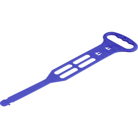 Sygonix Porte-câble SY-6799752 bleu 1 pc(s)