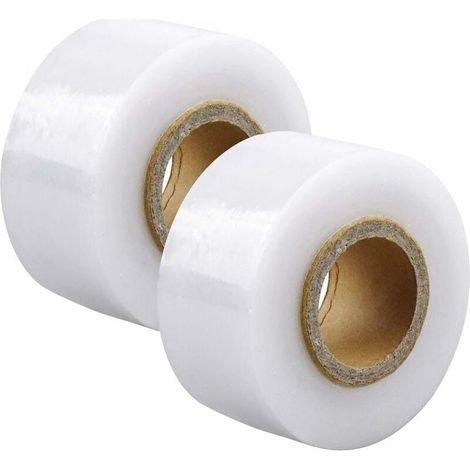 Enowelir Ruban de Greffage Biodégradable 100m x 3cm Auto-Adhésif pour Arbres Fruitiers, Légumes et Fleurs, 2 Pièces (1/4)